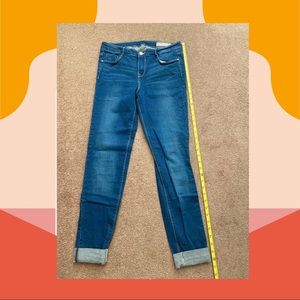 ZARA TRF Denim Skinny Jeans sz 8